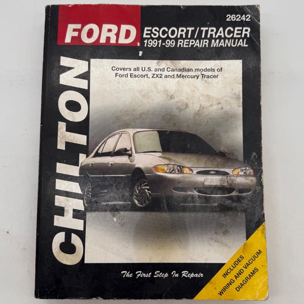 Chilton Ford Escort‎ Mercury Tracer 1991-99 Repair Manual 26242 Wiring Diagrams